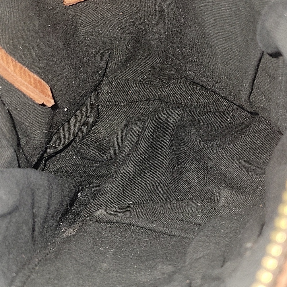 Harbour 2Nd for Anthropologie Leather Crossbody Messenger Bag - Brown - Picture 11 of 14
